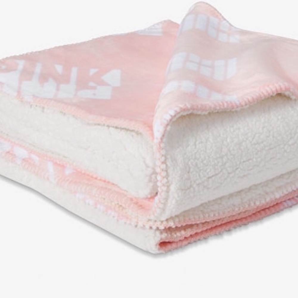 Limited Edition Pink Sherpa Blanket